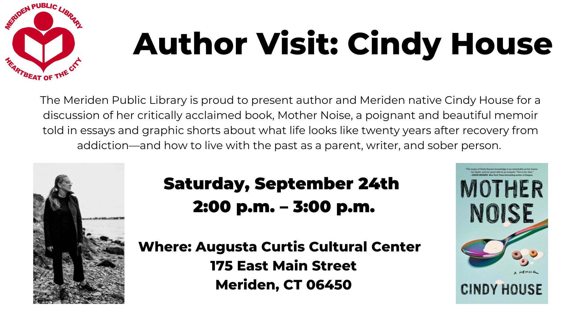 Author Visit Cindy House Meriden Public Library